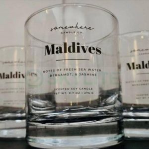 Glass Candle Canister