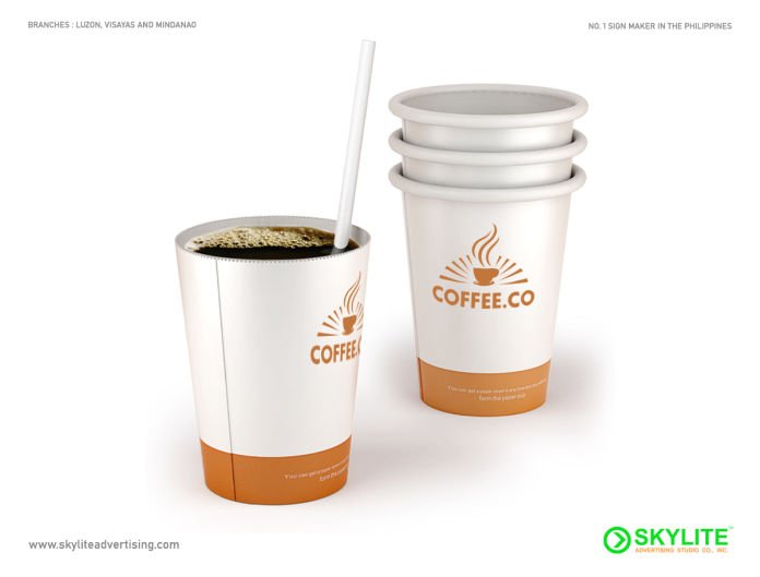 Styrocup UV Printing