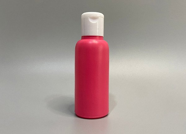 60ml HDPE Bullet Red with Flip Cap
